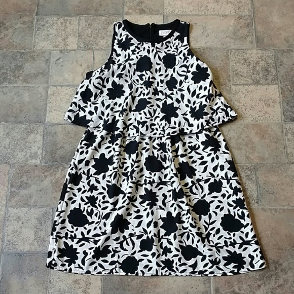 LOFT floral pattern dress